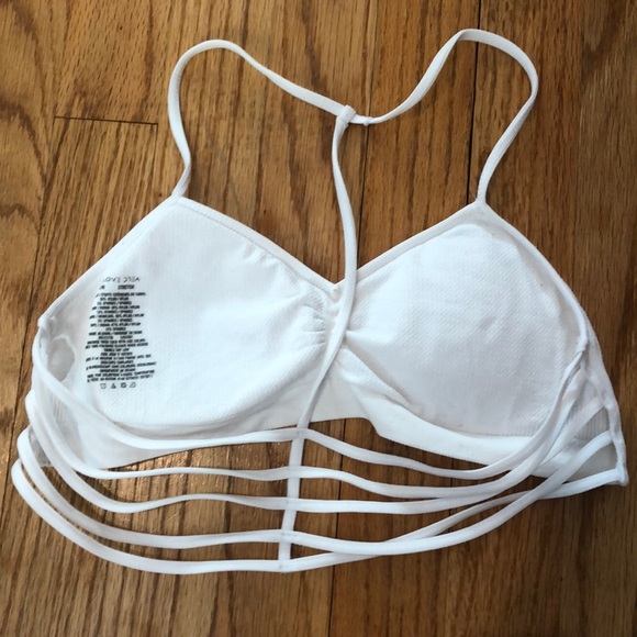 White t-back bra - Picture 4 of 4